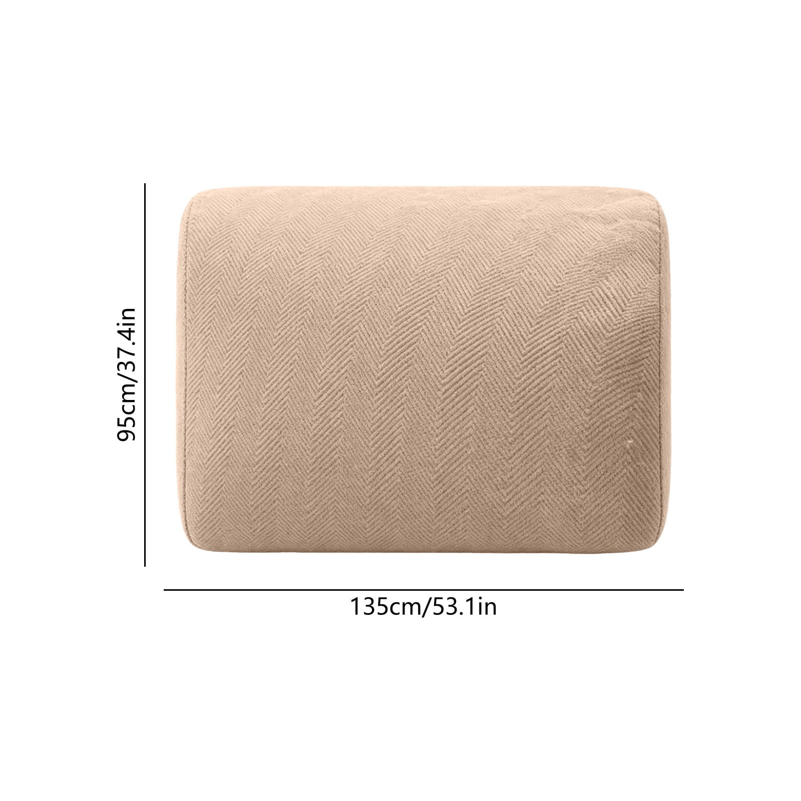 Sofa Cover, Stretch Couch Slipcover, Elastic Furniture Protector for Living Room Pet Friendly Soft Fabric Daily Use Protection Cover