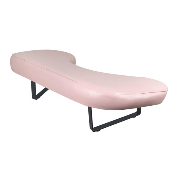 Reposabrazos para manicura con almohada para uñas, soporte para manicura con almohada para uñas, técnico de uñas Rosa