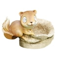 thumbnail image 2 of Adornos de resina en animal Escultura con energía sor Dibujos animados Estatuil impermeable para jardín Patio Césped Ardil Sunnimix Miniatura de la estatua del césped, 2 of 8