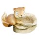 thumbnail image 2 of de resina en animal Escultura con energía sor Dibujos animados Estatuil impermeable para ín Patio Césped Ardil Baoblaze Miniatura de la estatua del césped, 2 of 7