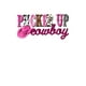 thumbnail image 2 of Camiseta de Verano para Mujer Suave Cuello RedondoWomen'S Fashion Casual Short Sleeve T-Shirt with "Pucker Up Cowboy" Pink Leopard Print, Polyester Knit Blend with Spandex, Crew Neck, Medium Stretch, 2 of 6
