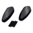 thumbnail image 1 of SMT- Mirror Block Off Base Plates 5mm Compatible With 1999-2007 R6 Yzf-R6 Yzfr6 Carbon, 1 of 4