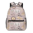 thumbnail image 1 of Balery Safari Animals Mochila Escolar Impresa, Mochila Ligera para Viajes Casual, Mochila Duradera y Cómoda Multifuncional, Mochila para Laptop-One Size, 1 of 5