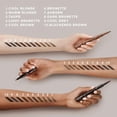 thumbnail image 3 of Diseñadora de cejas Estée Lauder BrowPerfect 3D, todo en uno, morena clara, 3 of 5