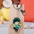 thumbnail image 3 of Acrílico Anime Periférico My Hero Academia Llavero Valle Verde Ikubaku Katsuki Transparente Estudiante Bolsa De Escuela Colgante, 3 of 4