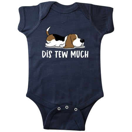 

Inktastic Napping Dis Tew Much Hound Dog Gift Baby Boy or Baby Girl Bodysuit