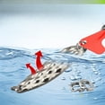 thumbnail image 3 of 5PC BIQIANWO Fishing Lures Spinner Set  Bait Three Hooks Spoon Shape Pineapple Professional Design Fake Imitation Bait, 3 of 8