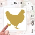 thumbnail image 4 of EcoNesxp Wedding Menu Stickers UrbanMingle Fish Chicken Cat Place Cards Black, 4 of 5
