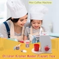 thumbnail image 3 of Big Save,HWRETIE Simulation Kitchen Toy Clearance,Children Kitchen Wooden Playset Toys,Kitchen Utensils Set Wooden Coffee Machine, 3 of 9