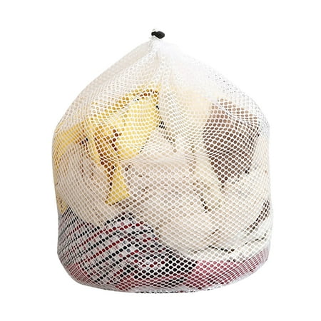 

Mesh Laundry Wash Bag Lingerie Socks Underwear Washing Machine Clothes Protection Net - XL - B - Coarse Net