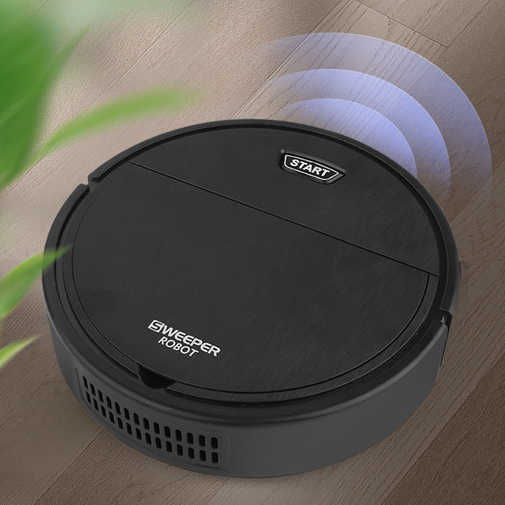 ZUARFY Large Suction Robot Vacuum Silent and Anti-collision Rechargeable Vacuum Cleaner