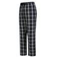 thumbnail image 3 of Men's plaid pajama pants-100% cotton soft pajama pants with pockets comfort pajama for men, 3 of 4