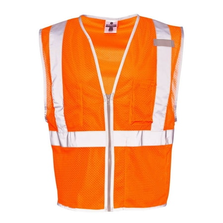 Leather Work Jacket - ML Kishigo 1507-1508 Brilliant Series Economy Vest