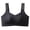 #02 Black 【Mix, Match & Rotate: Stock Up on Daily Colors】, variant on Plus Wireless Minimizer Bra for Women, Full Coverage Supportive Comfort Bra, Adjustable Wide Shoulder Straps Design | VerBelle,Beige L