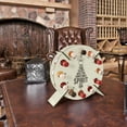 thumbnail image 3 of RKSTN Bottle Rack Exquisite Wooden 2025 Christmas Tree Calendar Wine Bottle Rack Home Decoration 12 Holes, 3 of 7