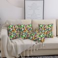 thumbnail image 7 of Throw Pillow Covers, Vegan1 Soft Square Pillow Cases with Invisible Zipper for Couch Bed Sofa, Farmhouse Fall Home Decor 18"x18", 7 of 7