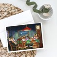 thumbnail image 2 of Corgi Playing Poker Greeting Cards and Envelopes Pack of 8, 2 of 2