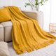 thumbnail image 4 of Manta Brillar Amarillo 120 x 170 cm, 4 of 5