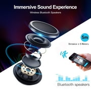 GTRACING Gaming Recliner Chair Bluetooth Speakers Footrest Racing Style Single Living Room Sofa PU Leather Home Theater Seating Massage Lumbar Support, Blue