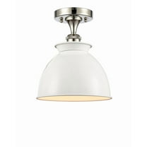 Innovations Lighting - Adirondack - 1 Light Semi-Flush Mount In Industrial