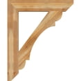 thumbnail image 3 of Ekena Millwork 6"W x 36"D x 44"H Olympic Slat Rough Sawn Bracket, Western Red Cedar, 3 of 4