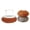 3 Balls With 1 Short Handle, variant on 1 Pc Polyester Ice Silk Sponges Scrubbing Scouring Pad Steel Wool Pads with Handle Flexible Scrubber Pads for Cleaning Dishes, Pots, Pans, Grills and Sinks, 3.34 Inch, Random Color