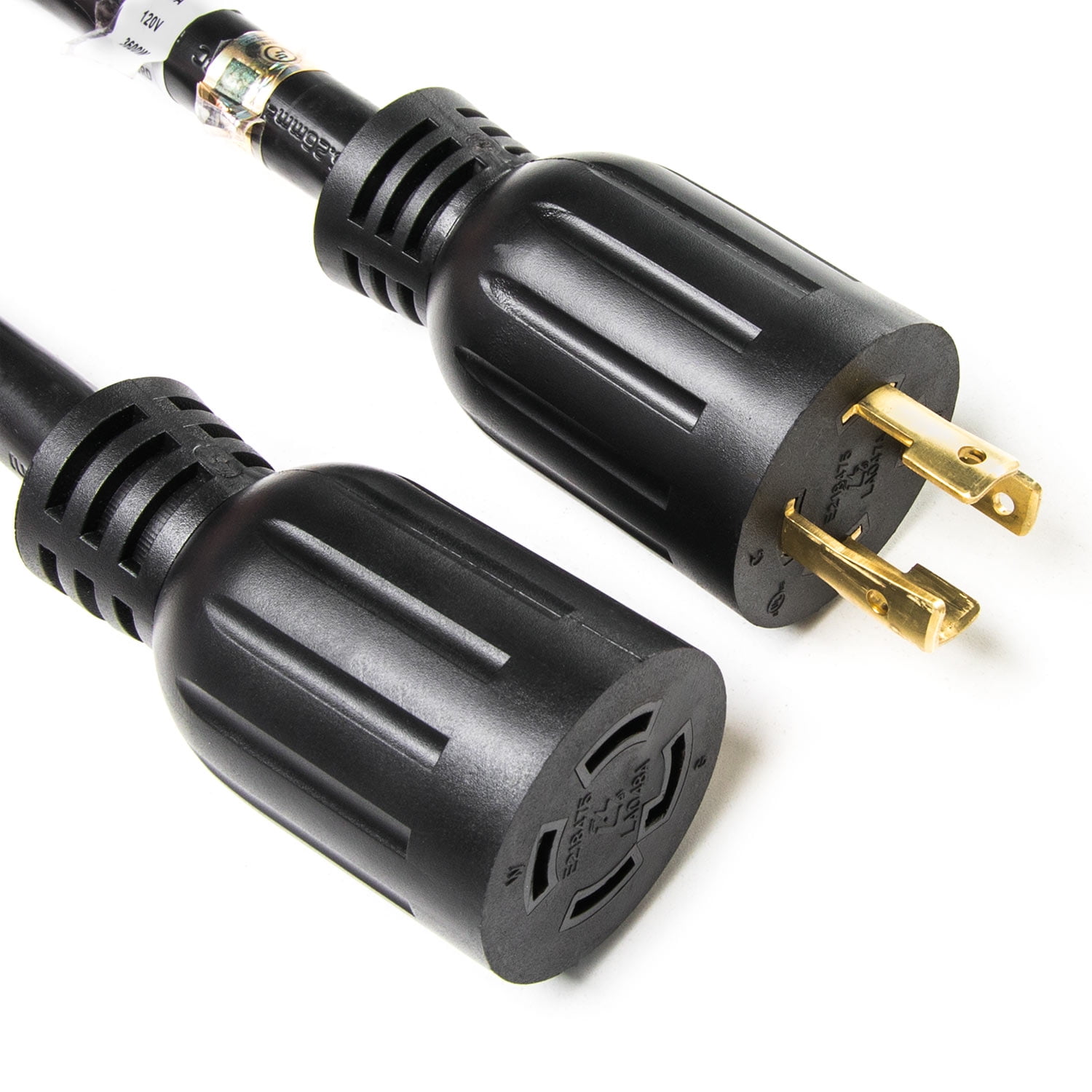 20ft. 30Amp L1430 Generator Power Extension Cord 20 Feet 10 Gauge 125/