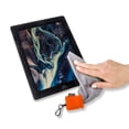 thumbnail image 6 of Carson Stuff-It Microfiber Lens Cloth Cleaning System For Eyeglasses, Smartphones, Tablets, Optics, Lenses, Cameras and More - Orange, 6 of 9