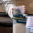 thumbnail image 5 of Pp Pet Food Storage Container with Airtight Seal and Measuring Cup for Dog and Wolf Food, White or Dark Blue, 5 of 10