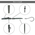 thumbnail image 4 of 120Pcs Carp Fishing, Fishing Accessories Kit, Anti-Tangle Sleeves, Safety Lead Clips, Fishing Line Aligner with Box, Rubber and Tapered Tube (4 Types), 4 of 5