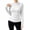 White, variant on Long Sleeve Shirts for Women Fitted Shirts Draped Tops Vacation Outfits Y2k Basic Shirts Going Out Tops Fall Outfits Work Blouse Beach Vacation High Neck Business Casual