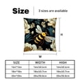 thumbnail image 5 of Honeybee Pillow Covers Sets - Decorative Pillows for Bed and Couch - Unique Patterns - Available in 16x16, 18x18, and 20x20 Inches - Set of 2 for Any Occasion, 5 of 6