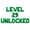 Green, variant on Letter Balloons - LEVEL 29 UNLOCKED 16" Inch Alphabet Letters Foil Mylar Balloon 29th Birthday Party Banner (White)