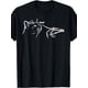 thumbnail image 1 of Black Cat and Skull Hand Pattern Printed Men's round Neck Short Sleeve Cotton T-shirt, Casual Summer T-shirt, Suitable for Daily Wear and Resort, Casual Sporty Tee, Summer Gifts, 1 of 6