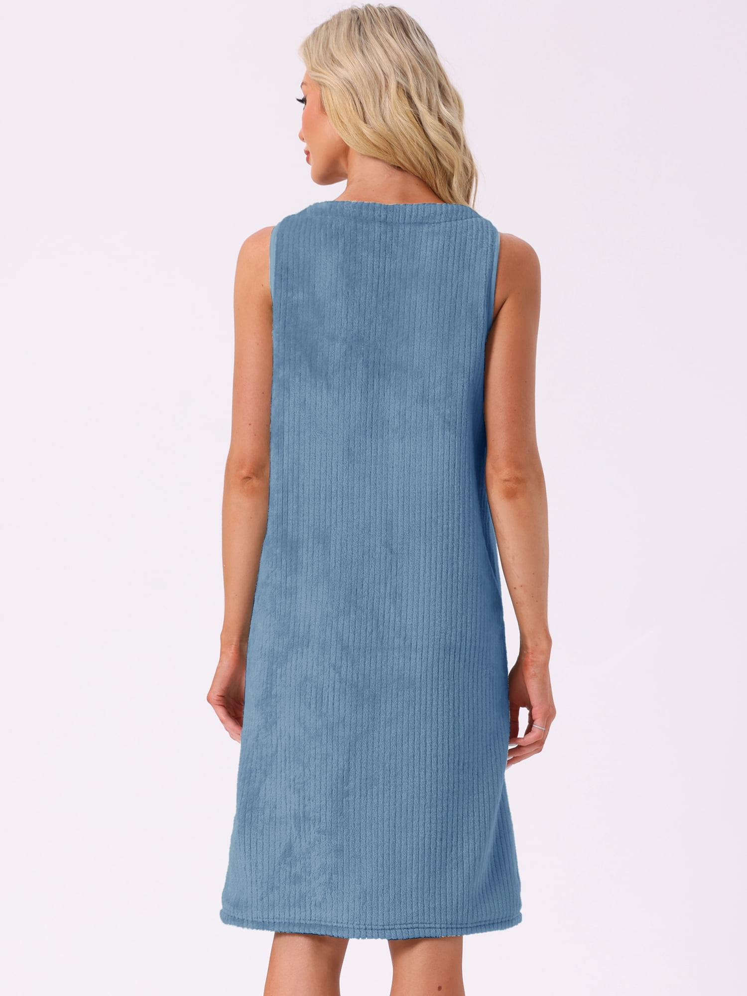DARING DIVA Women's Shower Wrap Wearable Towels Bathrobe Cover Up Spa Robe M Blue