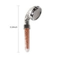 thumbnail image 3 of High Pressure Shower Head Water Saving Chlorine Fluoride Removal Hard Water Softener Stream Handheld Showerhead, 3 of 8