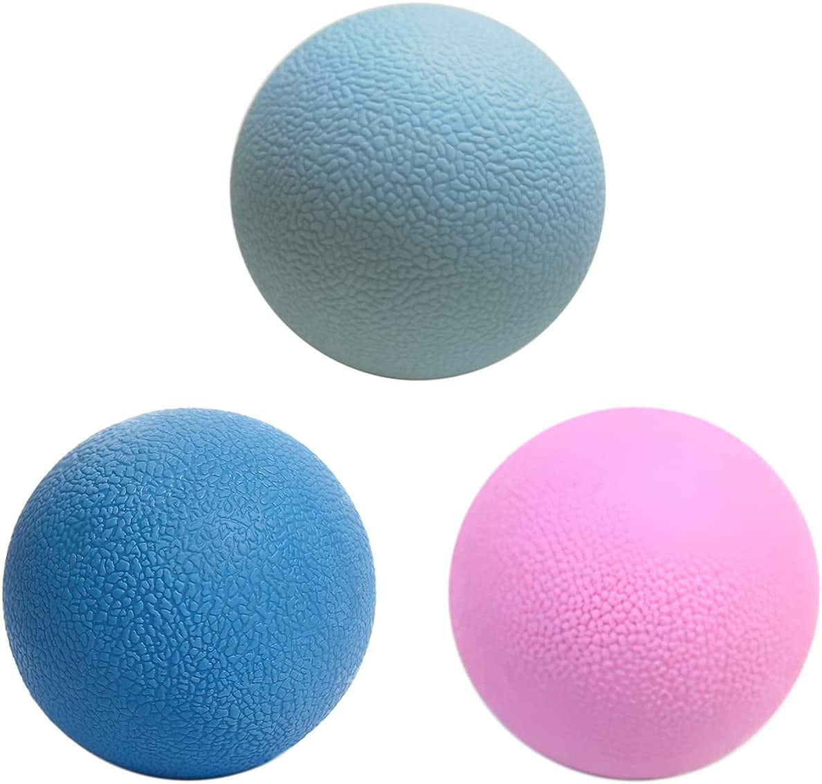 3inch Yoga Muscle Knots Foot Back Neck Trigger Point Massage Ball Roller 
