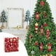 thumbnail image 4 of Xihbxyly Juego de 120 Adornos Navideños de Plástico Irrompible para Decorar Chimeneas y Árboles, Ligeros, Formas Variadas, Colores Variados, Caja de Pvc, 12 X 24 X 25 Cm., 4 of 7
