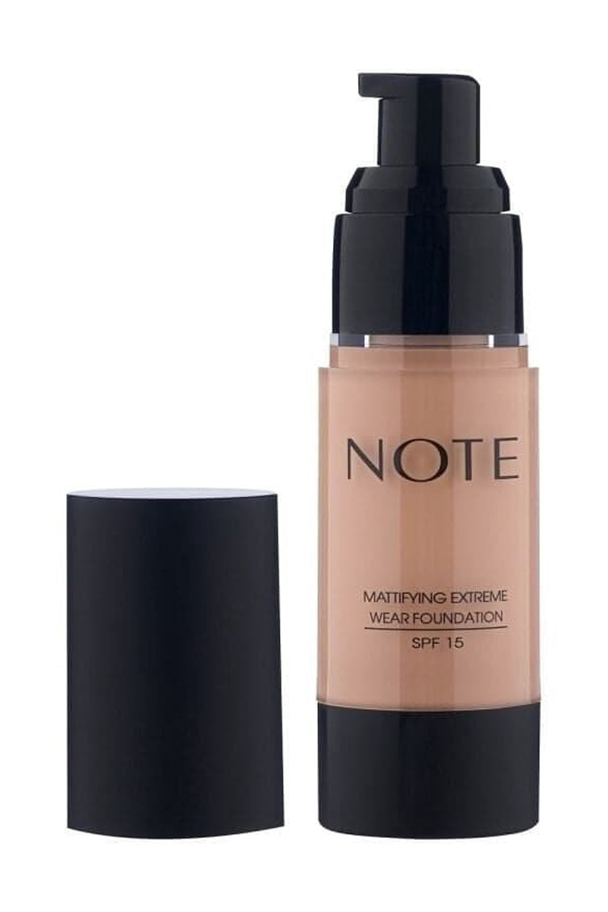 Note Cosmetics Mattifying Extreme Wear Foundation Matte Finish 112 Desert Beige