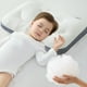 thumbnail image 5 of Almohada Cervical de Punto Lavable para Aliviar El Dolor de Cuello, Dormir Mejor, Ergonómica, de Fibra de Alta Resiliencia., 5 of 6