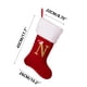 thumbnail image 3 of Chimenea Decoraciones de Navidad Suministros de Decoración de Navidad Red High End Gold Velvet Letter Calcetines 26 Carta Calcetines Regalo de Navidad Calcetines Regalos de Navidad de la Familia, 3 of 4