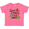 thumbnail image 3 of Inktastic Happy Cinco De Mayo- Sombrero, Cactus, Flowers Boys or Girls Baby T-Shirt, 3 of 5