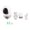 Black, variant on NFTIGB Indoor Security Camera 2K Dual Lens Smart WiFi Wireless Baby Monitor and Pet Camera with Night Vision Motion Detection Two Way Audio Cloud Storage EU Plug 10-100 Inches