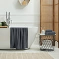 thumbnail image 5 of MALLONI HOME Ultra Soft 3 Pack Cotton Towel Set, Contains a Bath Towel 28x55 inch, a Hand Towel 16x24 inch & a Wash Coth 12x12 inch, Ideal Everyday use, Compact & Lightweight - Charcoal Grey, 5 of 6
