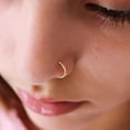 thumbnail image 4 of 10pcs/lot G23 Titanium Hinged Segment Septum Clicker Nose Rings Nipple Clicker Ear Cartilage Tragus Lip Piercing Fashion Jewelry, 4 of 5