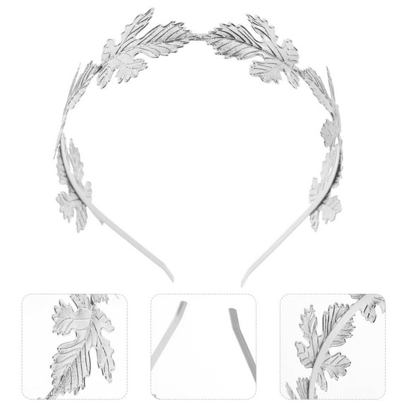 WRITWAA Metal Leaf Headpiece for Women, Elegant Hair Accessory, 1 Piece Stylish Bridal and Party Hair Ornament