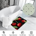 thumbnail image 3 of Cherry Non-Slip Polyester Floor Carpet Door Rugs Outdoor Carpet, Machine Washable, 3 of 6