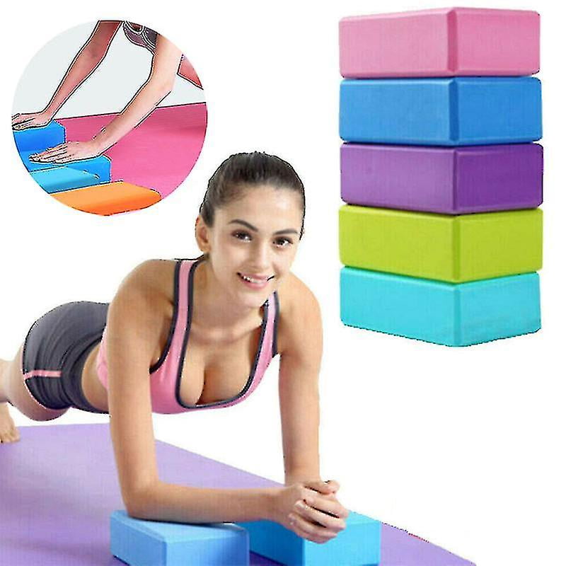 Set 2 Blocchi Sunshima Blocchi Yoga In Sughero Sunshima - Set Da 2 - Foto 14