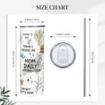 thumbnail image 2 of Gifts For Mom from Son Funny Mom Cup Gift Warm Pattern Prints 20 oz Tumbler Insulated Coffee Travel Mug Christmas,Thanksgiving,Birthday,Mother''s Day Gift for Mother（slim model）, 2 of 5