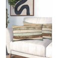 thumbnail image 2 of Farmhouse Teal Brown Pillow Covers King Size, Country Ombre Wooden Soft Bed Throw Pillowcases Breathable Cooling Long Lumbar Body Pillow Sham Cover for Bed Sofa 20''x40'', 2 of 7